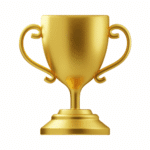 Image of a gold trophy